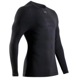 Camiseta funcional de hombre X-Bionic Mightywool Shirt Ls negro X BLACK