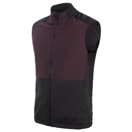 Chaleco de hombre Sensor Coolmax Thermo negro/violeta černá/port red