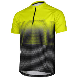 Maillot de ciclismo de hombre Etape Freetime 2.0 negro/amarillo limeta/černá