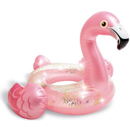Flamenco hinchable Intex Glitter Flamingo Tube 56251NP