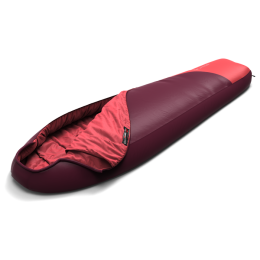 Saco de dormir para mujer Hannah Scout W 120 2022 rojo rhododendron/poppy red