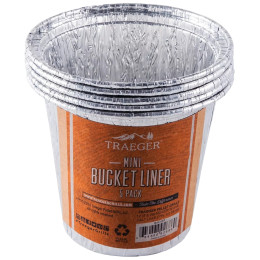 Accesorio para barbacoa Traeger MINI BUCKET LINER - 5 PACK plata
