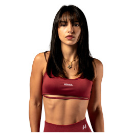 Sujetador deportivo Nebbia Open-back sports Bra Power rojo RED
