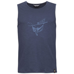 Camiseta sin mangas para hombre Chillaz Calanques Sloth azul Darkblue