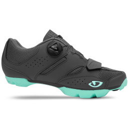 Zapatillas de ciclismo para mujer Giro Cylinder W II gris DarkShadow