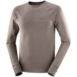 Camiseta de hombre Salomon Essential Lightwarm gris Iron