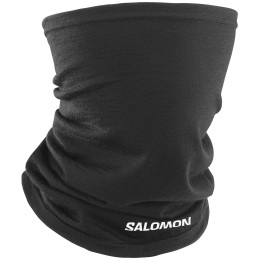Cuello Salomon Merino Neck Gaiter negro/blanco DEEP BLACK / WHITE