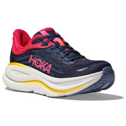 Zapatillas de carrera para mujer Hoka W Bondi 9 negro/rosa Varsity Navy / Nautical Dusk
