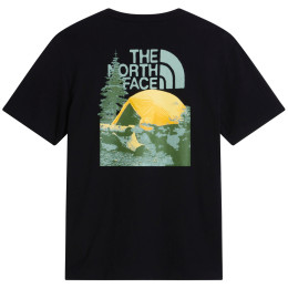 Camiseta de hombre The North Face M Pitch A Tent Relaxed Ss Tee negro TNF BLACK
