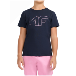 Camiseta para niños 4F Tshirt F3602 Navy azul oscuro Navy