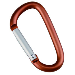 Mosquetón Munkees karabina s pojistkou ve tvaru mix1