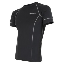 Camiseta funcional de hombre Sensor Coolmax fresh negro Black