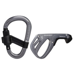 Juego de asegurar Mammut Smart 2.0 Belay Package gris grey