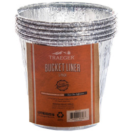 Accesorio para barbacoa Traeger BUCKET LINER 5 PACK plata