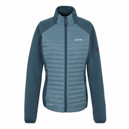 Chaqueta de mujer Regatta Women’s Clumber Hybrid azul MorBlu/StmBl