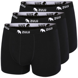 Calzoncillos bóxer para hombre Zulu Merino 160 4in 3-pack
