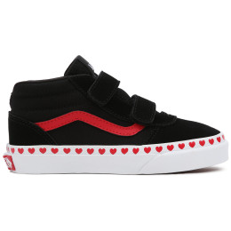 Calzado para niños Vans My Ward Mid V negro/rojo (Heart Foxing)Black/White
