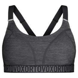 Sujetador deportivo Ortovox 150 Essential Sports Top negro Black Raven Blend