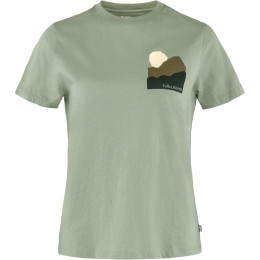 Camiseta de mujer Fjällräven Nature T-shirt W verde 516_Sage Green