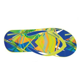 Pantuflas de mujer Aquawave Bambolea WMNS azul RoyalBlue/BambooPrint/SulphurSpring