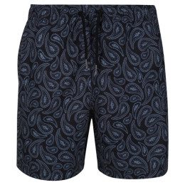 Bañador de hombre Regatta Loras Swim Short negro/azul BlackPaisley