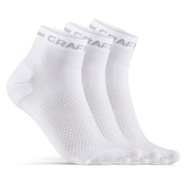 Calcetines Craft Core Dry Mid 3-Pack blanco White