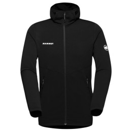Sudadera de hombre Mammut Aconcagua Light ML Hooded Jacket Men negro black