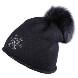 Gorro de mujer Sherpa Nadia negro Black