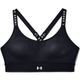 Sujetador Under Armour Infinity Mid Bra negro Black/Black/White