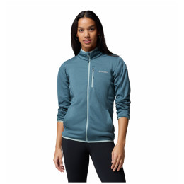 Sudadera de mujer Columbia Essential Hike™ Grid Fleece Full Zip