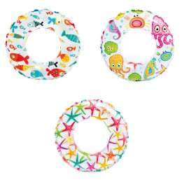 Flotador Intex Lively Print Swim Ring 59230NP