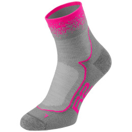 Calcetines de ciclismo R2 Grace gris/rosa grey