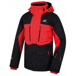 Chaqueta de hombre Hannah Bleed negro/rojo