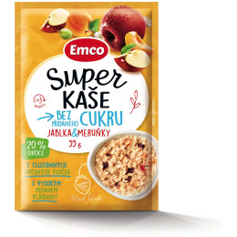 Gachas Emco Super gachas manzanas albaricoques 55g