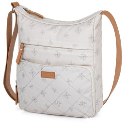 Bolsa de hombro Loap Carrie gris