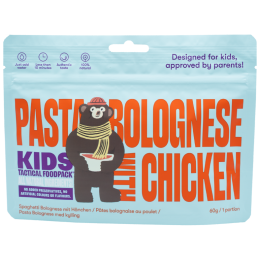 Comida deshidratada Tactical Foodpack KIDS Pasta Bolognese with Chicken