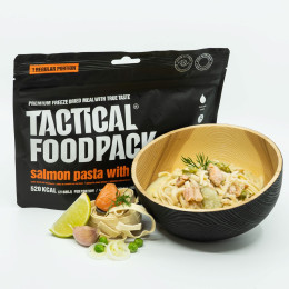 Plato principal Tactical Foodpack Salmon Pasta with White Wine 105g