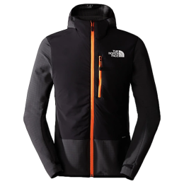 Sudadera de hombre The North Face M Dawn Turn Hybrid Ventrix Midlayer negro ASPHALTGREY/TNFB/SHCKOR