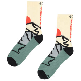Calcetines YY VERTICAL Mountain Origin beige