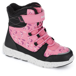 Botas de invierno para niños Loap Pike rosa Morning Glory / Black