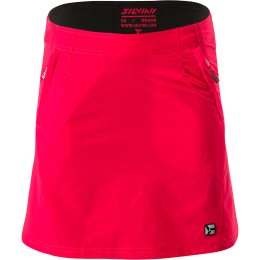 Falda de ciclismo para mujer Silvini Invio WS1624 rojo RedOcean