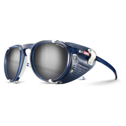 Gafas de sol Julbo Millenium L Sp 4 azul oscuro/blanco Shiny Translucent Blue / Blue / White