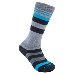 Calcetines para niños Sensor Slope Merino gris/azul