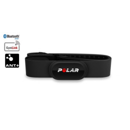 Cinturón pectoral con sensor Polar H10+ negro Black