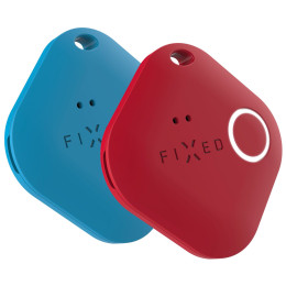 Localizador FIXED Smart Tracker Smile Pro - Duo Pack azul/rojo