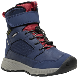 Botas de invierno para niños Keen Skua Winter Wp Children azul/naranja naval academy/garnet