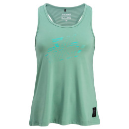 Camiseta sin mangas de ciclismo para mujer Silvini Ponza verde green