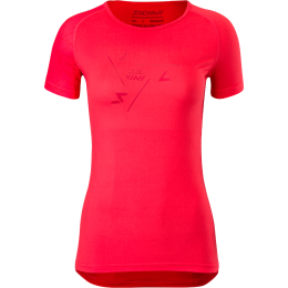 Camiseta de mujer Silvini Giona WD1629 rojo RubyMerlot