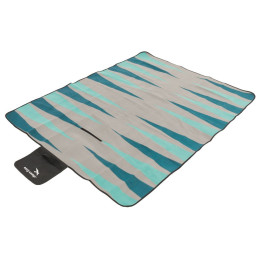 Manta de picnic Easy Camp Backgammon picnic rug azul/gris