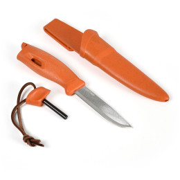 Cuchillo Light My Fire FireKnife naranja Rustyorange